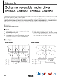 Datasheet BA6239A manufacturer Rohm