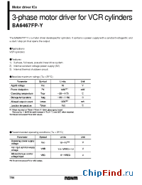 Datasheet BA6467 manufacturer Rohm