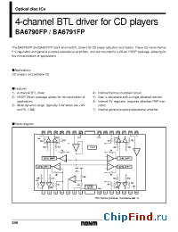 Datasheet BA6790 manufacturer Rohm