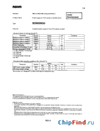 Datasheet BD6028GU manufacturer Rohm