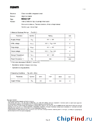 Datasheet BD6512F manufacturer Rohm