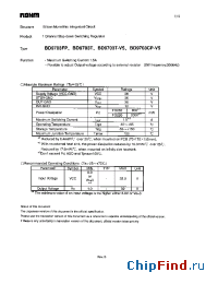 Datasheet BD9703CP-V5 manufacturer Rohm