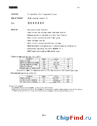 Datasheet BD9886F manufacturer Rohm