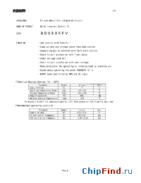 Datasheet BD9886FV manufacturer Rohm
