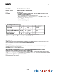 Datasheet BH1418KN manufacturer Rohm