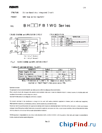 Datasheet BHXXFB1WG manufacturer Rohm