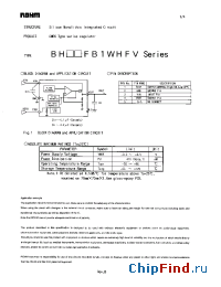 Datasheet BHXXFB1WHFV manufacturer Rohm