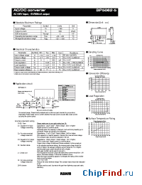 Datasheet BP5062-5 manufacturer Rohm