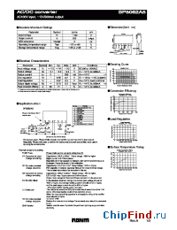 Datasheet BP5062A5 manufacturer Rohm