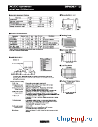 Datasheet BP5067-12 manufacturer Rohm