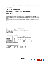 Datasheet BP5232-25A manufacturer Rohm