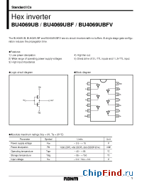 Datasheet BU4069UB manufacturer Rohm