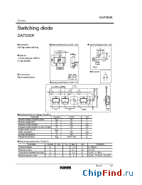 Datasheet DAP202K manufacturer Rohm