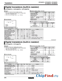Datasheet DTC323TS manufacturer Rohm