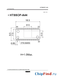 Datasheet HTSSOP-A44 manufacturer Rohm