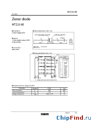 Datasheet MTZJ16B manufacturer Rohm