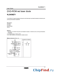 Datasheet RLD65MZT1 manufacturer Rohm