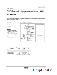 Datasheet RLD65PZB5 manufacturer Rohm