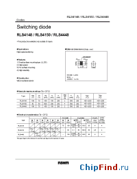 Datasheet RLS4448 manufacturer Rohm