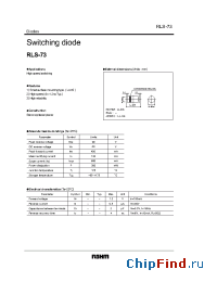 Datasheet RLS-73 manufacturer Rohm