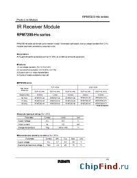 Datasheet RPM7238 manufacturer Rohm