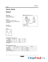 Datasheet STZ6.8T manufacturer Rohm