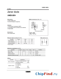 Datasheet UMZ6.8EN manufacturer Rohm