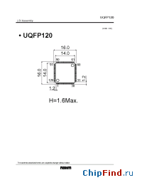 Datasheet UQFP120 manufacturer Rohm
