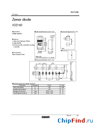 Datasheet VDZ8.2B manufacturer Rohm