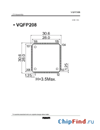 Datasheet VQFP208 manufacturer Rohm