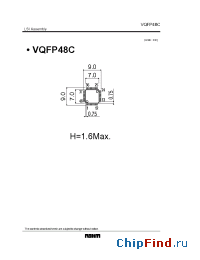 Datasheet VQFP48C manufacturer Rohm