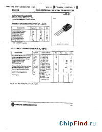 Datasheet 2N4126 manufacturer Samsung