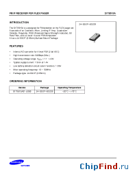 Datasheet DS_S1T8515A01 manufacturer Samsung