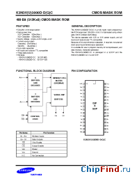 Datasheet K3N3U3000D manufacturer Samsung