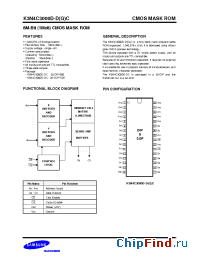Datasheet K3N4C3000D-DC manufacturer Samsung