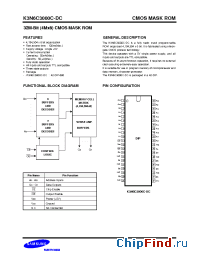 Datasheet K3N6C3000C-DC manufacturer Samsung