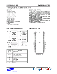 Datasheet K3N7C1000C-GC12 manufacturer Samsung