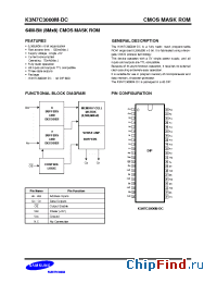 Datasheet K3N7C3000M manufacturer Samsung
