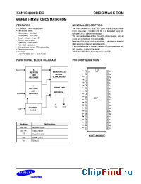 Datasheet K3N7C4000B-DC12 manufacturer Samsung