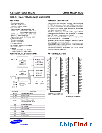 Datasheet K3P5U1000F manufacturer Samsung
