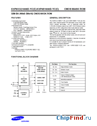 Datasheet K3P6S1000D-YCE manufacturer Samsung