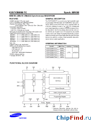 Datasheet K3S7V2000M-TC30 manufacturer Samsung