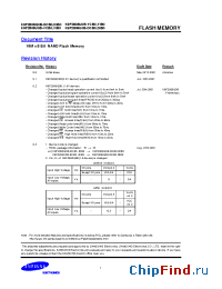 Datasheet K9F2808U0B-VCB0 manufacturer Samsung