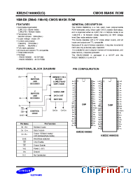 Datasheet KM23C16000D-15 manufacturer Samsung