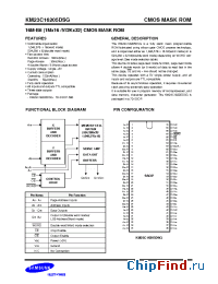Datasheet KM23C16205D manufacturer Samsung