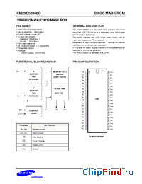 Datasheet KM23C32000C-10 manufacturer Samsung