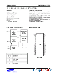 Datasheet KM23C4200D-10 manufacturer Samsung