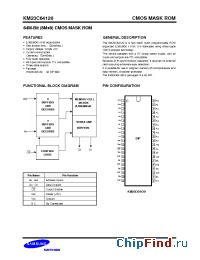 Datasheet KM23C64120 manufacturer Samsung