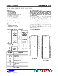 Datasheet KM23V8105D manufacturer Samsung