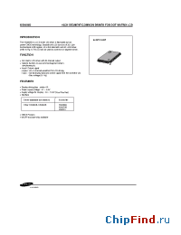 Datasheet KS0063B manufacturer Samsung